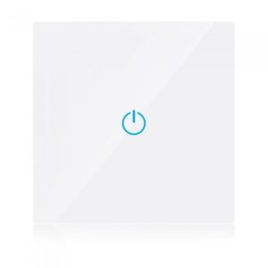 VT-5003 WIFI Touch 1 Way Switch Compatible With Amazon Alexa And Google Home White