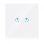 VT-5004 WIFI Touch 2 Way Switch Compatible With Amazon Alexa And Google Home White