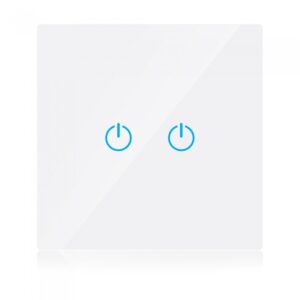 VT-5004 WIFI Touch 2 Way Switch Compatible With Amazon Alexa And Google Home White