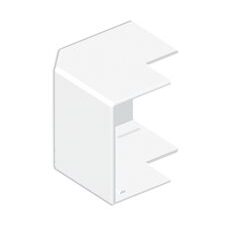ENSTO CACHE ANGLE EXTERIUR 60X40 VARIABLE BLANC