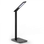 VT-7405 5W LED TABLE LAMP WITH WIRELESS CHARGEUR BLACK 2700K - 6500K WITH ADAPTATOR