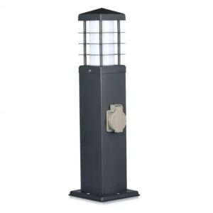 VT-1156-2 2 Way Gаrden Socket with Lamp E27 IP44