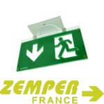 ZEMPER PORTE ETIQ ENCASTRE PLFD CARRE BLANC