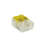 EASY CONNEX leviers jaune 2 entrées 100