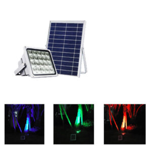 Projecteur LED solaire RGB 5W
