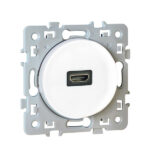 EUR'OHM SQUARE PRISE HDMI BLC