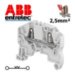 Borne de jonction Grise Entrelec ZK2,5 Automatique