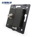 LIVOLO Prise satellite noire