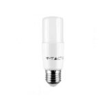 VT-237 LED Bulb - SAMSUNG CHIP 8W E27 T37 Plastic 6400K