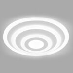 VT-85-3D 85W Soft Light Chandelier Slim 3 Ring Dimmable 4000K