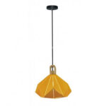 VT-7323 Pendant Light Pastel Wooden Prism Yellow 320*270mm