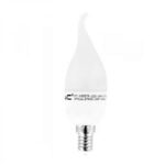 VT-1855TP LED Bulb – 6W E14 Candle Flame 6400K