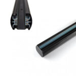 HM-1M 1 Meter Black 4 Core Track