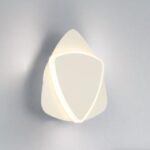 AL LED WALL LIGHT 4000K TRIANGLE PIV WHITE