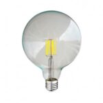 LED FIL COB GLOBE G125 E27 8 W 4000°K CLAIRE BOITE