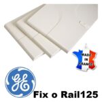 Porte Blanche GE FixOrail 125 4 rangées