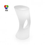VISION-EL TABOURET BAR LUMINEUX RGB + TELECOMMANDE 37*37*82