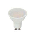 VT-205 LED Spotlight SAMSUNG CHIP - GU10 5W Smooth Plastic 110°D 6400K
