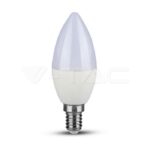 VT-1855 LED Bulb - 5.5W E14 Candle 3000K