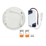 VT-2207 22W LED Slim Panel Light Round 6400K