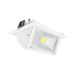 VISION-EL SPOT LED RECTANGULAIRE INCLINABLE AVEC ALIMENTATION ELECTRONIQUE 30W 4000K