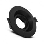 VISION-EL SUPPORT DE SPOT BASSE LUMINANCE ROND ORIENTABLE NOIR Ø110