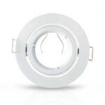 SUPPORT DE SPOT VISION-EL ROND BLANC 1/4 TOUR 93mm 860