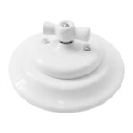 GIRARD RETRO-CHARM SWITCH PORCELAINE FLUSH MOUNTED WHITE