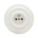 GIRARD RETRO-CHARM SOCKET PORCELAIN WHITE