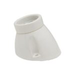 GIRARD SUDRON APPLIQUE PORCELAINE E27 CONIQUE INCLIE BLANC