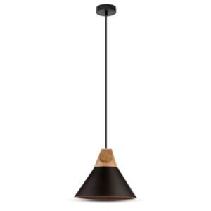 VT-7425 Aluminium Pendant Light Black