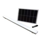 VT-120018 18W LED SOLAR TRI-PROOF LIGHT WITH SENSOR AND RF CONTROL CCT IP65