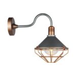 VT-720R WALL LAMP ROSE GOLD DOWN IP65