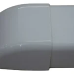 EMBOUT FINITION GOULOTTE CLIM 80X60X2000 BLANC