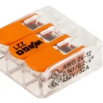 WAGO BORNE 3 ENTREES S221 PAR 50/100120