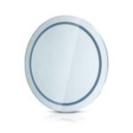 VT-8601 6W LED MIRROR LIGHT ROUND CHROME WITH PULL CORD SWITCH 600X35MM IP44 ANTI FOG 6400K