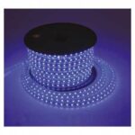 BOBINE LED 5050 BLEU 8W/M 230V IP65 AU METRE