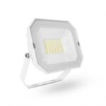 MIIDEX PROJECTEUR EXTÉRIEUR LED PLAT BLANC 30W 4000K SANS CÂBLE