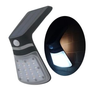 Solar Wall Light Fairy 3.5W BLACK BODY 6000K BACK 3200K