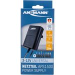 ANSMANN Alimentation AC/DC, 1 sortie, 18 W, 3 V, 1.5 A, 4.5 V