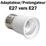ADAPTATEUR E27 VERS E27