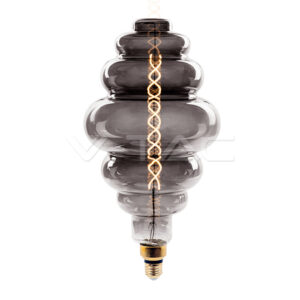 VT-2138D LED Bulb - 8W S200 LED SMOKY/DOUBLE FILAMENT BULB 2000K E27 DIMMABLE