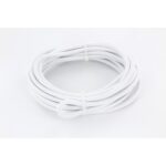 Bobine Câble textile 1m - textile blanc