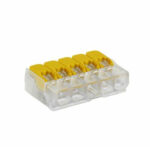 EASY CONNEX leviers jaune 5 entrées