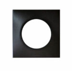 EUR'OHM SQUARE PLAQUE ANTHRA 1P