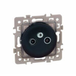 EUR'OHM DUNE PRISE TV-FM-SAT BLANC SAILLIE