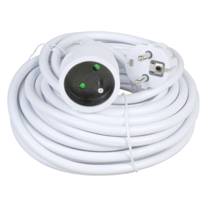 EUR'OHM Prol.10/16A 3x1.5² 5m blanc
