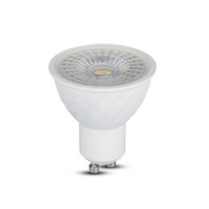 VT-247 LED Spotlight SAMSUNG CHIP - GU10 6.5W Ripple Plastic 110°D 4000K