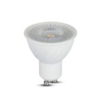 VT-247 LED Spotlight SAMSUNG CHIP - GU10 6.5W Ripple Plastic 110°D 6400K