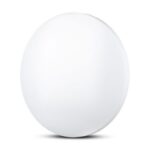 VT-8424 24W LED DOME LIGHT-350MM WITH MILKY COVER CCT:3IN1-ROUND